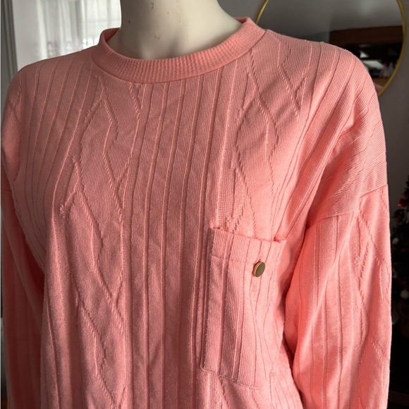 VTG 80's Bragg Knit Sweater Fits Size Large - Picture 2 of 5